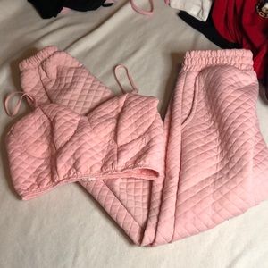 Lux La Pink Jogger Set